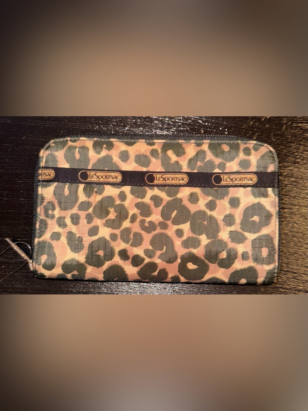 Lesportsac Leopard Print  S Lily Wallet